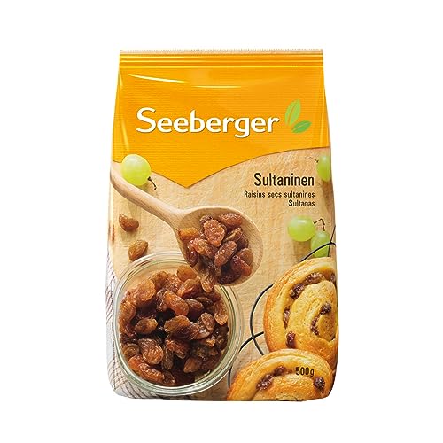 Seeberger Sultaninen extra ungesüsst, 8er Pack (8 x 500 g Packung)