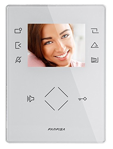 Farfisa ZH1000IPW IP/LAN SIP Videohaustelefon, 4 W, 12 V, weiß, 124 x 32 x 168 cm