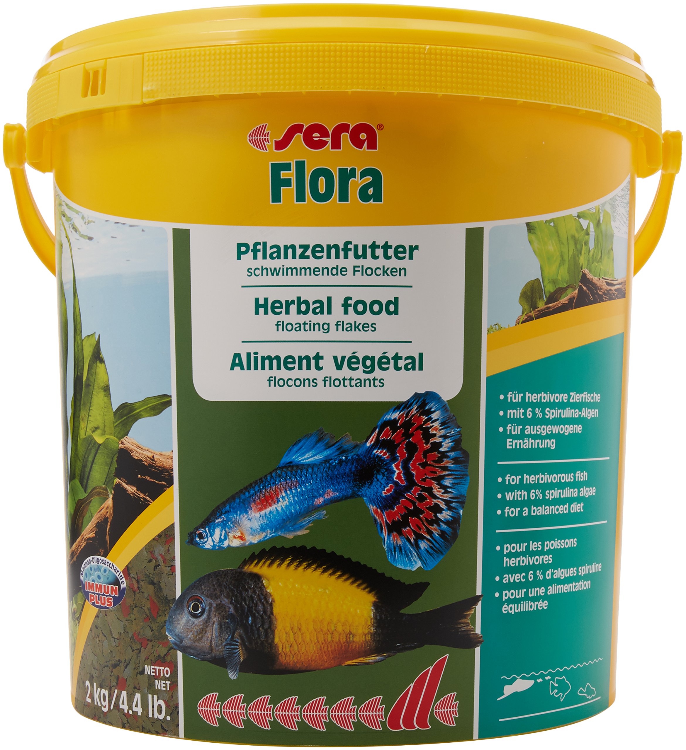 Sera Flora Großflocke 2 kg, 1er Pack (1 x 2 kg)
