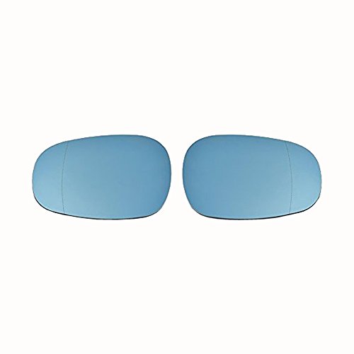 Ricoy Für E81 E88 E90 E91 E92 116i 2009-2012 OEM Türspiegelglas - Beheizt (Blaues Glas) (2er Pack)