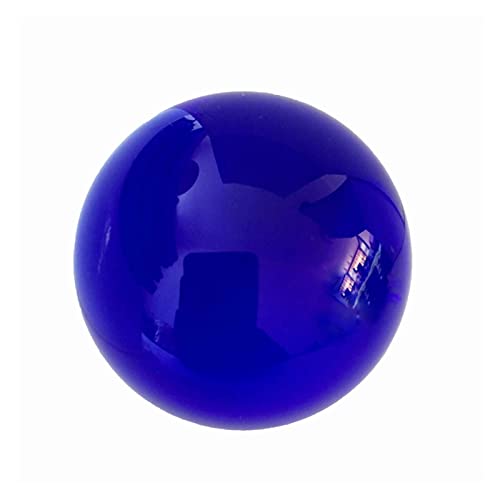MIUXE 60 mm Schöne Heimdekoration Mixcolor Glaskugel FengShui Pink Ball Globe Briefbeschwerer (Color : Navy, Size : 60mm) ZAOQINIYIN (Color : Dark Gray, Size : 60mm)
