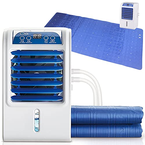 Energiesparender Klimaanlage, Ventilator, Kühlmatte, leises Eis-Pad, Wasserkühler, Matratze, 1,6 × 0,7 m