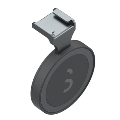 ShiftCam SnapShoe – Snap-on Cold Shoe Mount für Montagezubehör – Magnetische Halterung lässt sich an jedem Telefon befestigen | Mitternachtsschwarz