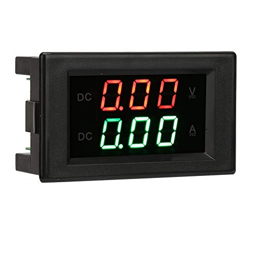 YB4835VA DC0~100V 20A Voltmeter Amperemeter, Dual Display Integriertes Spannungsampere-Messgerät, Detektor-Spannungs-Strommessgerät Panel Amp Volt-Messgerät