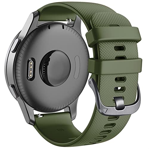 TRDYBSK Ersatz-Smartwatch Orinigal Band Armbänder für Garmin Venu 2/Venu2 Plus Armband Silikon Zubehör 20 22mm Wristba (Farbe: 1, Größe: 22mm für VENU 2)