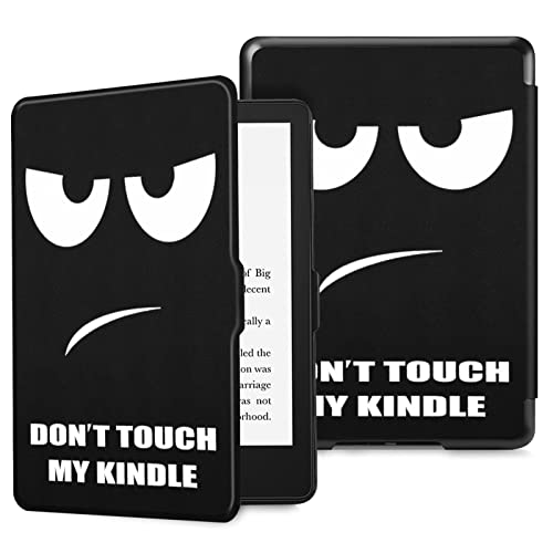 Fintie Hülle für 6,8" Kindle Paperwhite (11. Generation - 2021) und Kindle Paperwhite Signature Edition - Die dünnste und leichteste Schutzhülle Tasche mit Auto Sleep/Wake, Don't Touch