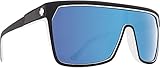 Spy Herren Sunglasses Flynn Sonnenbrille, Whitewall - Happy Gray Green W/Lt Blue Spectra, 134