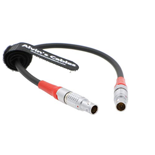 Alvin's Cables 4 Pin Stecker auf Stecker Kabel für ARRI LBUS FIZ MDR Wireless Focus 30CM