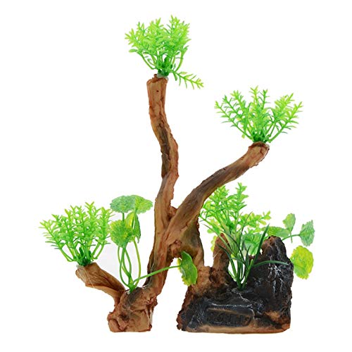 LUOXUEFEI Ornamente Aquarium Pflanzen Dekorationen Baum Aquarium Pflanzen Künstliche Pflanzen Für Aquarium Zubehör Fische Ornament