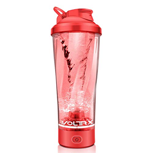 VOLTRX Elektrischer Eiweiß Shaker, protein Shaker USB Wiederaufladbar Proteinshake Vortex Mixer 600 ml BPA Frei