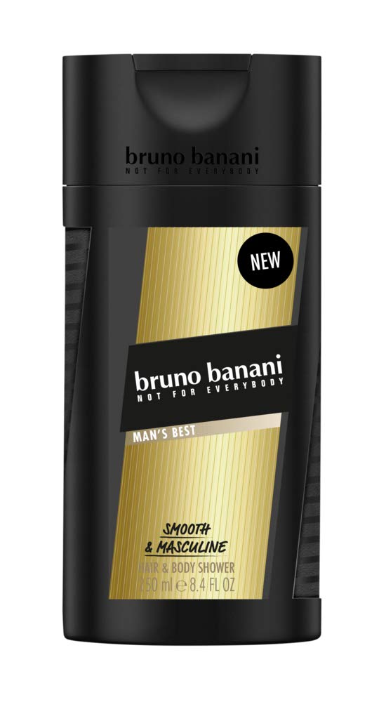 Bruno Banani MAN'S BEST Shower Gel, 4er Pack(4 x 250 ml)