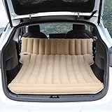 Model 3 Car Inflatable Mattress with Air Pump for Camping Travelling Sleeping,Car Inflation Bed Air Bed for Model S Model 3 and alomst All Cars, SUV