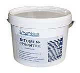 Sanremo BITUMENSPACHTEL lösemittelfrei Spachtelmasse Bitumen Abdichtung 10kg (2,37€/kg)