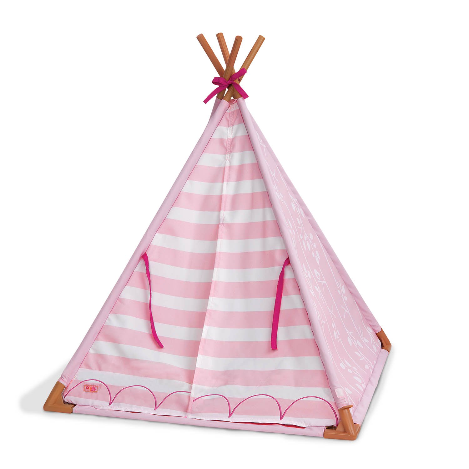 Our Generation – Camping-Set – Essen Spielen – 46 cm Puppenzubehör – Rollenspiel – Spielzeug für Kinder ab 3 Jahren – Cozy Tipi Zelt