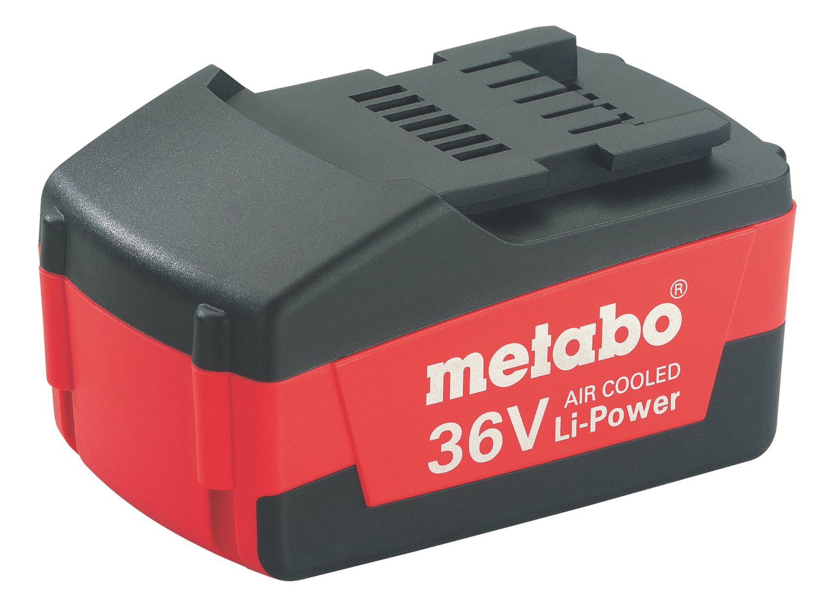 Metabo Akkupack 36 V, 1,5 Ah, Li-Power Compact, "AIR COOLED" (625453000) Spannung des Akkupacks: 36 V, Akkukapazität: 1.5 Ah, Gewicht: 690 g