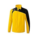 erima Herren Jacke Mit Abnehmbaren Ärmeln Club 1900 2.0 Jacke mit abnehmbaren Ärmeln, gelb/schwarz, XXXL, 1060707