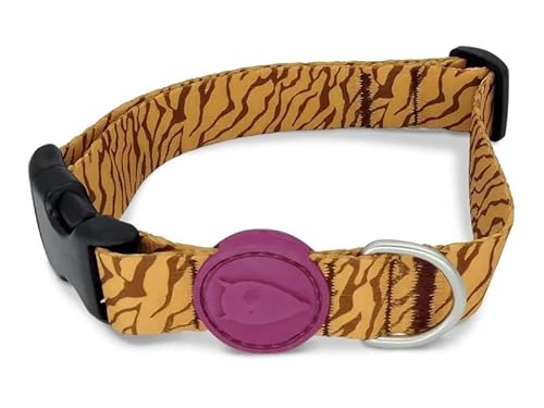 Morso Halsband voor Hond gerecycled Jungle Drum groen 37-58x2,5 cm