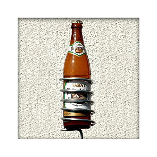 4er Set - Bellissa Bierflaschen-halter - innovativer Getränkehalter Ständer - Halterung für die Bier-Flasche