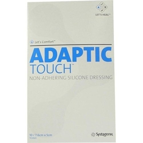 ADAPTIC Touch 5x7,6 cm nichthaft.Sil.Wundauflage 10 St