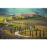 papermoon Vlies- Fototapete Digitaldruck 350 x 260 cm, Fields in Tuscany