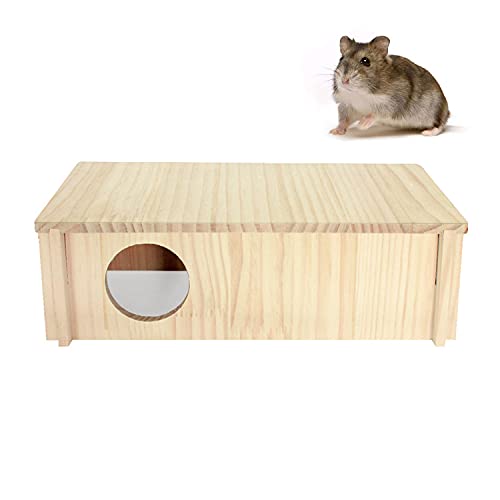 Shuoxpy Kleintier-Versteck, mehrkammeriges Hamsterhaus, Labyrinth, kleine Haustiere, Lebensraum, Dekoration für Hamster, Mäuse, Rennmäuse, Maus (M)