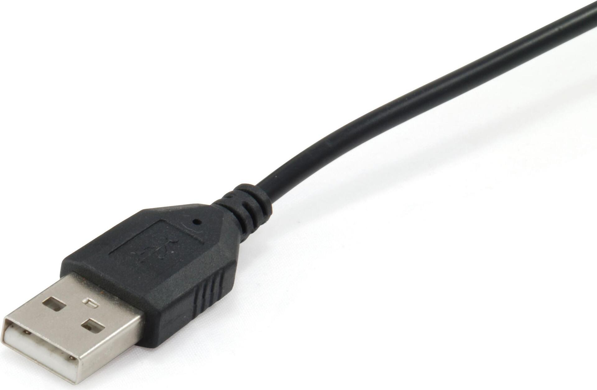Equip Life - Headset - ohrumschließend - kabelgebunden - USB (245301)
