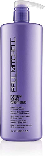 Paul Mitchell 110134 Platinum Blonde Conditioner - Violett Pflege-Spülung für blondes, graues oder weißes Haar, Haar-Pflege gegen Gelbstich, 1000 ml