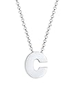 Elli Halskette Buchstabe C Initialen Trend Minimal 925 Silber