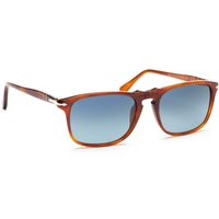 Persol Herren PO3059S Sonnenbrille, Mehrfarbig (Gestell: terra di siena, Gläser: blau-verlauf polarisiert 96/S3), Medium (54)