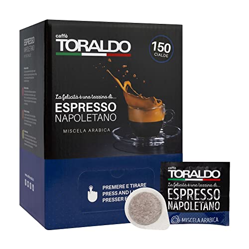 CAFFÈ TORALDO - MISCELA ARABICA - Box 150 PADS ESE44 7g