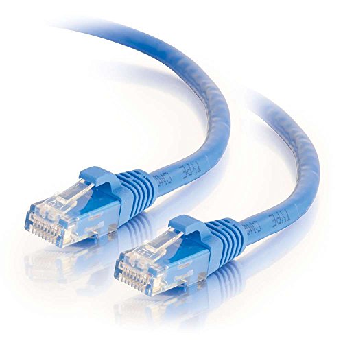 C2G 31361 Cat6-Kabel, snagless, ungeschirmtes Ethernet-Netzwerk-Patchkabel, 22,86 m, Blau