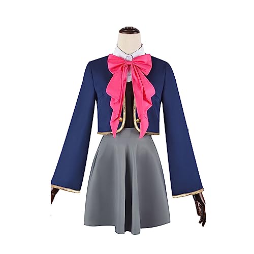 BUBELS Anime Hoshino Ruby Cosplay Kostüm Kleid Uniform Halloween Outfit Set,Set-L