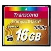 Transcend Ultimate - Flash-Speicherkarte - 16GB - 1000x - CompactFlash (TS16GCF1000)