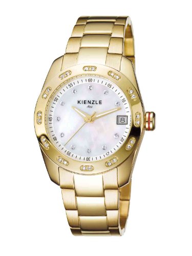 Kienzle Damen-Armbanduhr XS Analog Edelstahl beschichtet K3022024032