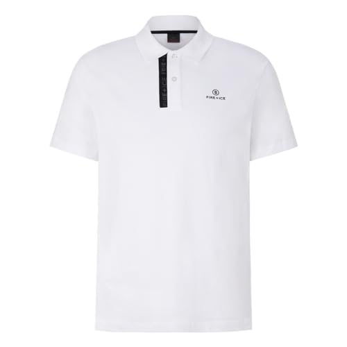 Bogner FIRE+Ice Herren Polo Shirt Ramon3, Farbe:weiß, Größe:M