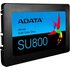 ADATA Ultimate SU800 512GB 2,5 Zoll Solid State Drive Festplatte, schwarz