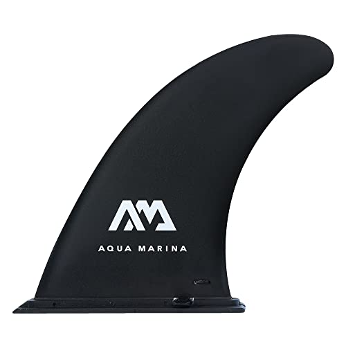 Aqua Marina iSUP 9” Large Center Fin schwarz 22 x 18 cm Finne für Stand up Paddle Board