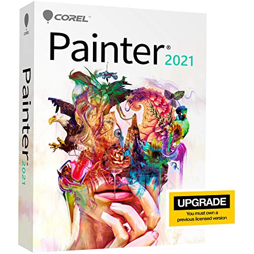 COREL Painter 2021 *Upgrade* DE / EN / FR für Windows 10 / Mac ab 10.14 - Slim-Case