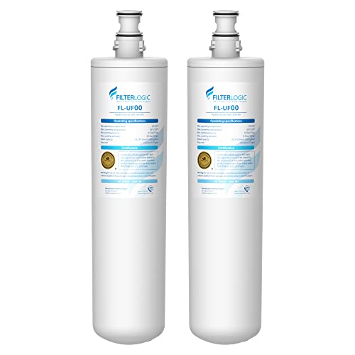 Filterlogic 3US-PF01 Under Sink Water Filter, NSF 42 Certified Replacement for Advanced 3US-PF01, 3US-MAX-F01H, 3US-PF01H, Delta RP78702, Manitowoc K-00337, K-00338 (Pack of 2)