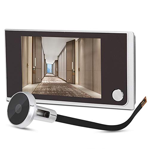 Lazmin112 3,5"Digital LCD 120 Grad Guckloch Viewer, Foto Visuelle Überwachung Elektronische Katzenauge Kamera, Video Türklingel, Smart Electronic, für Wohnungen, Häuser, Hotels