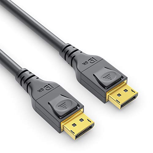 PureLink PI5010-030 DisplayPort 1.4 Kabel, 8K, 4320p, (DisplayPort Stecker auf DisplayPort Stecker), 3,00m, schwarz