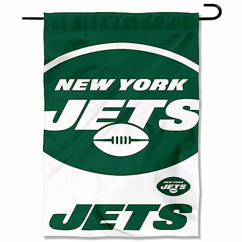 New York Jets Großes Logo doppelseitig Gartenbanner Flagge