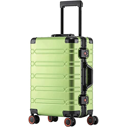 ZUMAHA Neue Leichtes Luxus-Kabinengepäck mit Rädern, Abriebfest, Vollaluminium-Magnesiumlegierung, Trolley-Koffer, Business-Gepäck Handgepäck