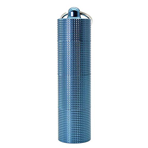 Pille Box Tragbare Wasserdichte Dichtung Separate Große Kapazität Wirkstoff-Speicher Boxen,Blue,8.2CM