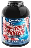 IronMaxx 100% Whey Protein Pulver - Erdbeer 2,35kg Dose | zuckerreduziertes, wasserlösliches Eiweißpulver aus Molkenprotein | viele verschiedene Geschmacksrichtungen