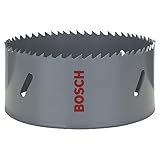Bosch Accessories Bosch Professional 1x Lochsäge HSS Bimetall für Standardadapter (für Metall, Aluminium, rostfreiem Edelstahl, Kunststoffen und Holz, Ø 108 mm, Zubehör Bohrmaschine)