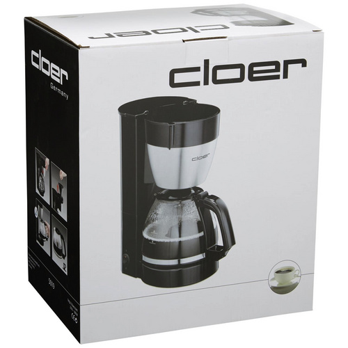 cloer Kaffeemaschine, 800 w - schwarz
