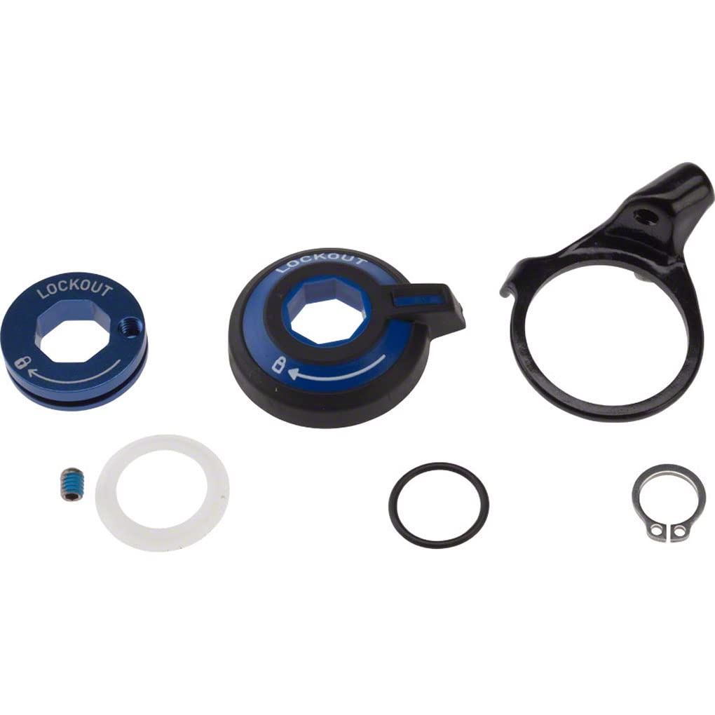 SRAM Corporation Eur Rock Shox Unisex – Erwachsene Gabel Kabelschelle Compression Knob Fahrradgabel, schwarz, One Size