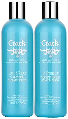 Crack Clean and Soaper Shampoo 10 Oz + Conditioner 10 oz by Crack by Prolocks USA