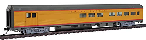 26m Budd Baggage-Lounge - Ready to Run -- Union Pacific (Armour Yellow, grey, red)